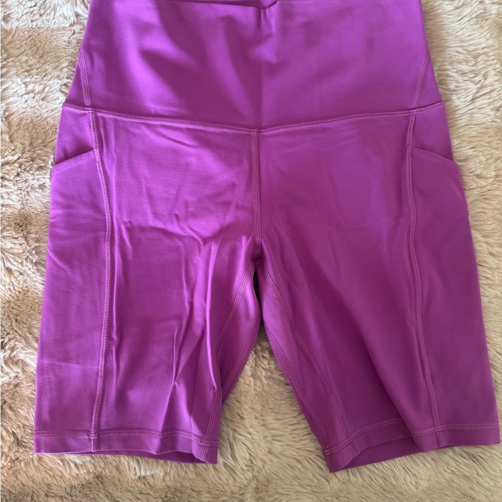 Lululemon align high rise 8' shorts with pockets